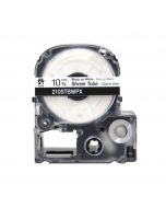 Epson LABELWORKS PX Shrink Tube 3/8" (AWG 6-18) X 96" Black On White Tape - 210STBWPX