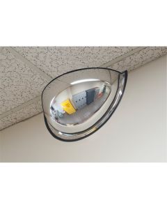 180° Dome Mirror, Half Dome, Open Top, 24" Diameter 