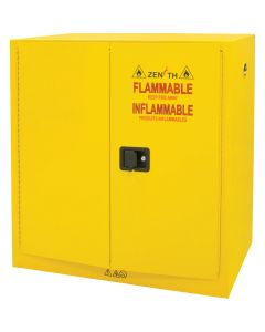 Armoire pour produits inflammables, 30 gal., 2 Porte(s), 43" La x 44" h x 18" p 