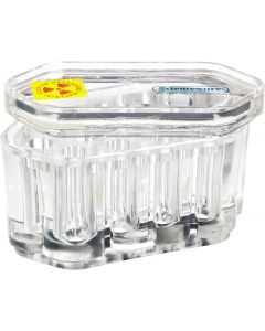 Bel-Art Micro Tube Beta Shield; 1.5ml, 13 Wells, Acrylic, 2¹⁄₁₆ x 4⅛ x 2⁷⁄₁₆ in.