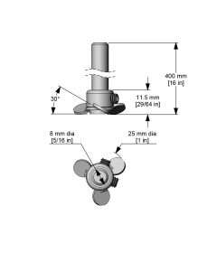 Caframo Hélice et Arbre A190
