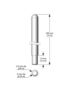 Caframo Shaft 305 mm (12in) A713