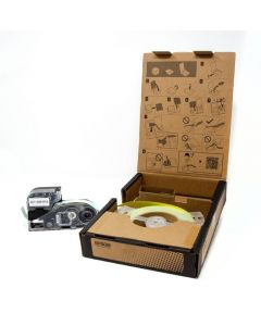 Epson LW-Z Series Bulk Roll - Standard Continuous 3/4" (18mm) x 147.6 ft Black on Yellow Tape