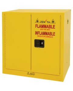 Flammable Storage Cabinet, 22 gal., 2 Door, 35" W x 35" H x 22" D 