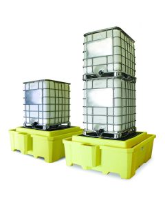 GRV 2000iMC sans drain, Capacité de déversement 385 gal. US, 73" x 80,5" x 29,5" 