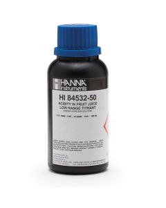 Low Range Titrant for Titratable Acidity in Fruit Juice Mini Titrator HI84532-50