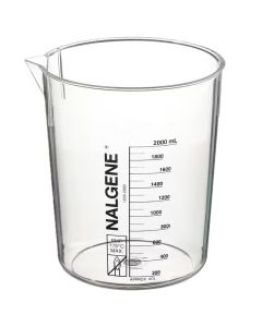 Nalgene™ PMP Griffin Low-Form Plastic Beakers 2L