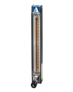 P-METER Air 1665ml/min, 1-TUBE 150 mm ALUMINUM CV INLET BUNA-N SEALS 1/8" FNPT