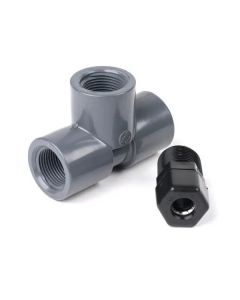 Polypropylene Gland Fitting and PVC Flow Cell Kit 3/4" 