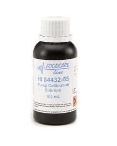 Pump Calibration Solution for Titratable Acidity in Fruit Juice Mini Titrator HI84432-55U