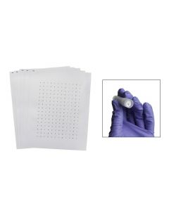 SP BEL-ART CRYOGENIC STORAGE LABEL SHEETS; 9.5MM DOTS FOR 0.5-1.5ML TUBES, WHITE (3840 LABELS)
