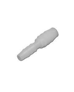 Stepped tubing connectors for 1/4 inch to 3/8 inch tubing polypropylene pack of 12