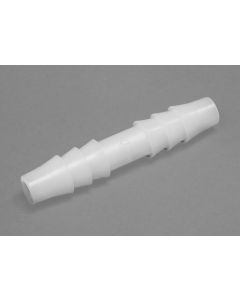 Straight tubing connectors for 1/4 inch tubing polypropylene pack of 12