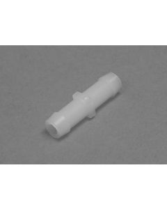 Straight tubing connectors for 1/8 inch tubing polypropylene pack of 12