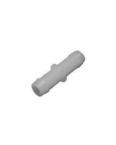 Straight tubing connectors for 1/8 inch tubing polypropylene pack of 12