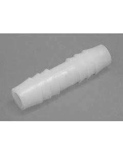 Straight tubing connectors for 3/8 inch tubing polypropylene pack of 12