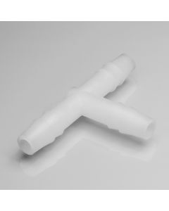T shaped tubing connectors for 1/4 inch tubing polypropylene pack of 12