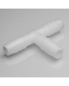T shaped tubing connectors for 3/8 inch tubing polypropylene pack of 12