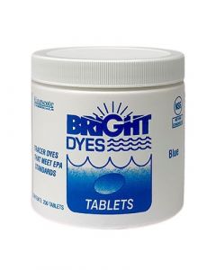 Water Tracing Dye Standard Blue-Tablets