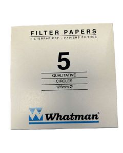Whatman Grade 5 Qualitative Filter Paper 12.5cm,100/pk