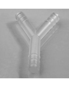 WYE (Y) tubing connectors for 1/2 inch tubing polypropylene pack of 12