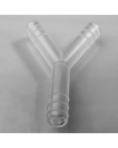 WYE (Y) tubing connectors for 1/4 inch tubing polypropylene pack of 12