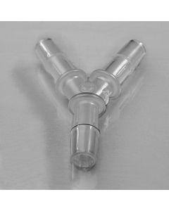WYE (Y) tubing connectors for 5/16 inch tubing polypropylene pack of 12
